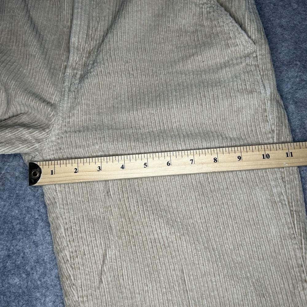 Patagonia Women's 28x26 Khaki Corduroy Pants Loose Tapered Fit - Picture 4 of 13
